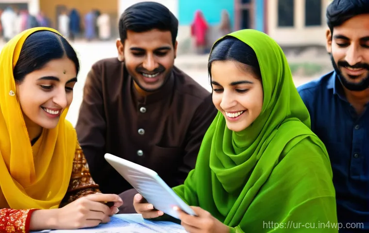 각종 미디어에서의 접근성 향상 방안 - **Prompt for Image Generation: "Inclusive Digital Access in Pakistan"**
    A vibrant and optimistic...