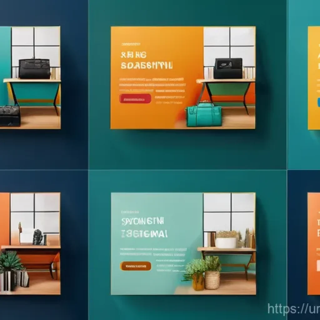 장애인을 위한 온라인 쇼핑 접근성 향상 방안 - Here are three detailed image prompts in English, designed to showcase accessible online shopping ex...