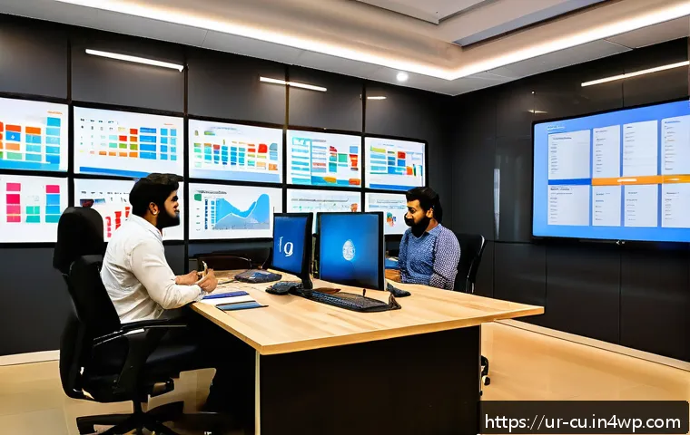 기술적 내용 접근성을 포함한 마케팅 전략 - A vibrant digital marketing office scene set in Pakistan, featuring a diverse team of young professi...