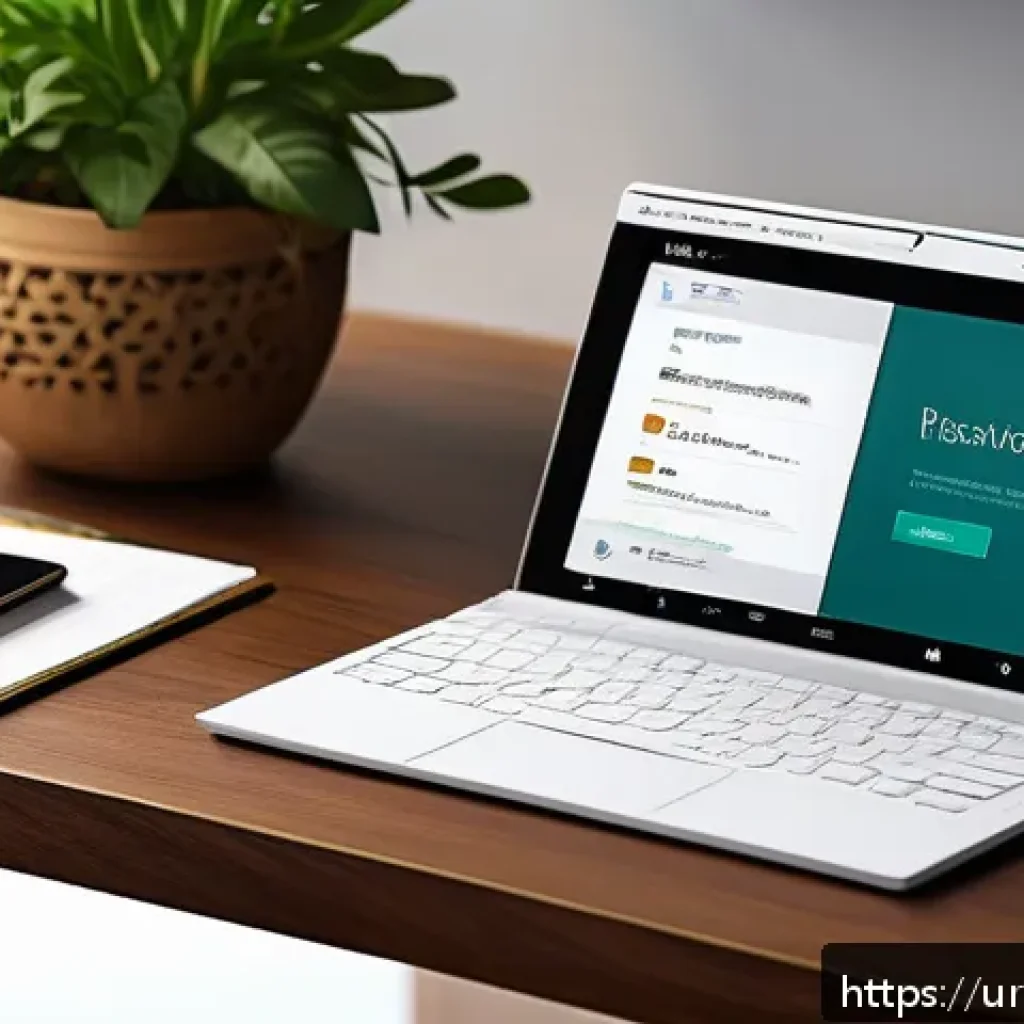 소프트웨어 개발에서의 접근성 적용 사례 - A modern digital workspace showcasing a dynamic user interface designed for accessibility, featuring...