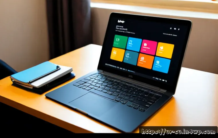 Home 17 기술적 접근성을 위한 적절한 색상 사용법 - Photorealistic Pakistani UX designer at a tidy home-office desk in Lahore, comparing high-contrast c...